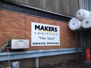 Makers logistics yard Notice