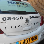 logistics van