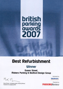 BPA Certificate - Queen Street 2007