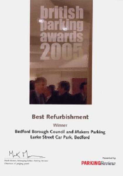 Lurke Street Award Cert