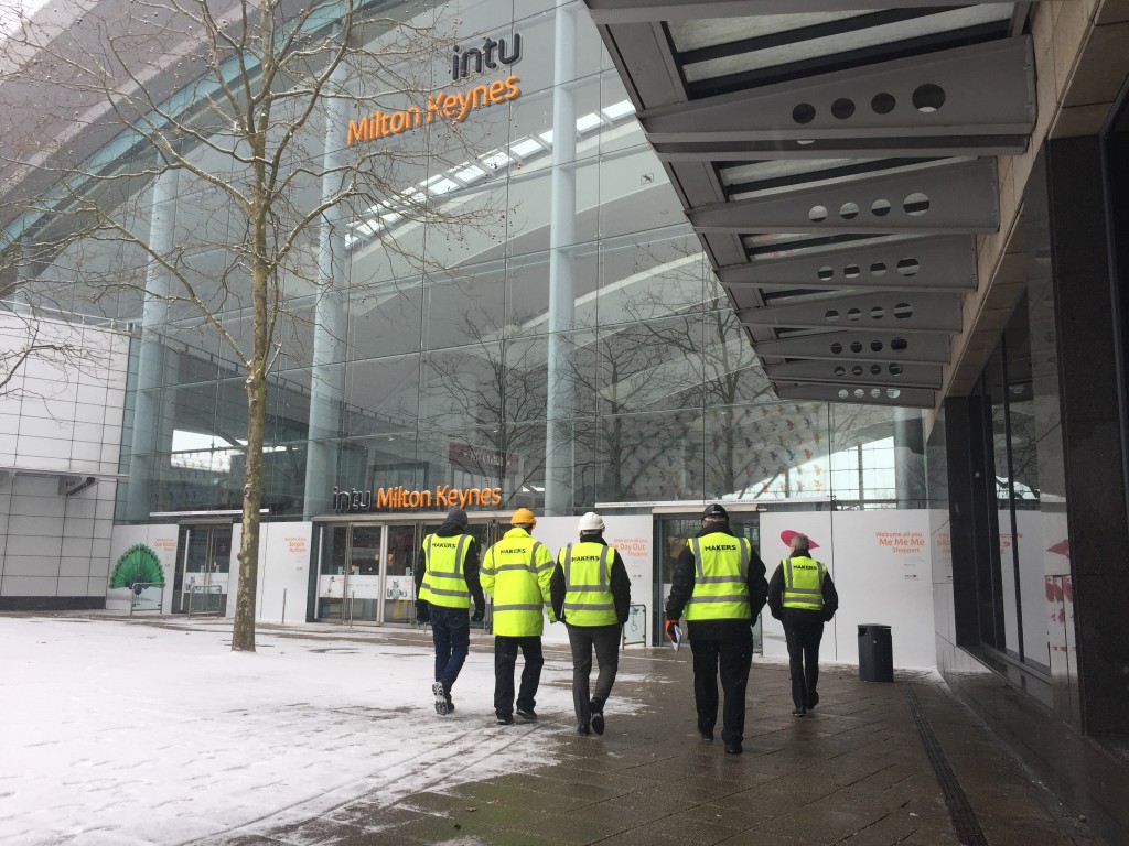 Makers Construction at Intu Milton Keynes