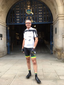 Darren Wootton - Sheffield to the Somme 2018 charity bike ride