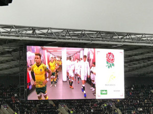 England & Australia at Twickenham