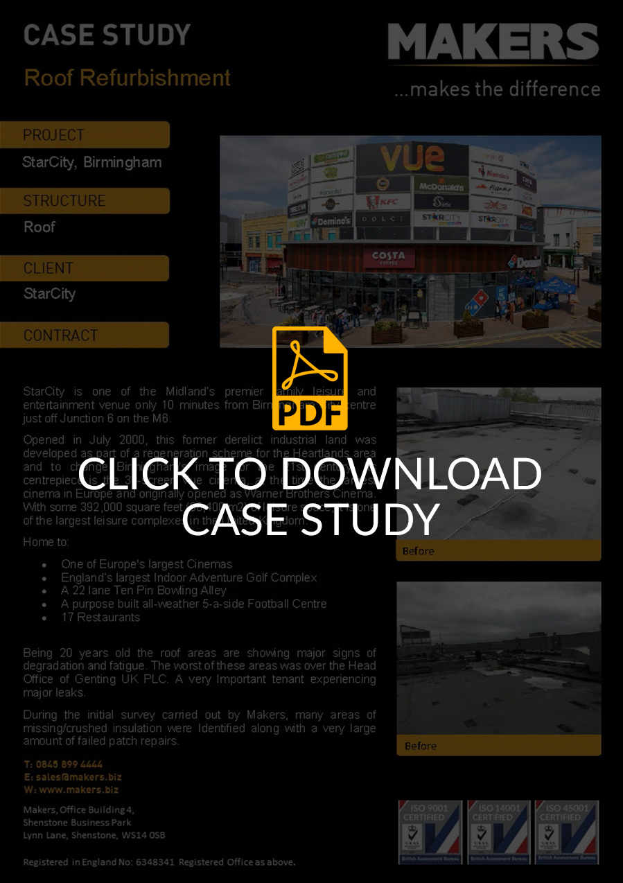 StarCity Roof Birmingham Makers Construction