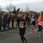 Niki completing 10K Fradley Run