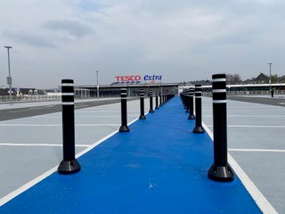 TESCO Merthyr Tydfil Car Park Refurbishment