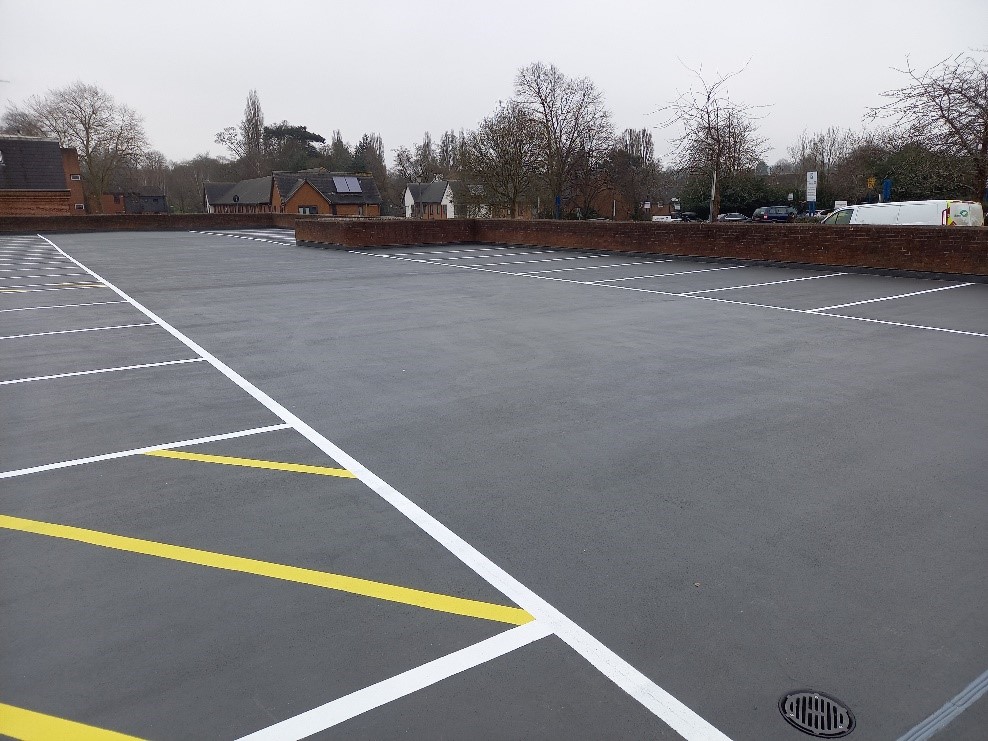 Banbury Police Station, Top Deck Car Park