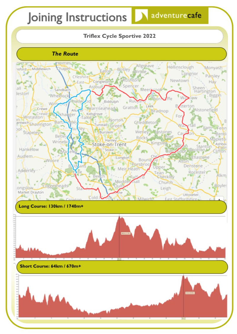 Triflex Sportive Bike Routes