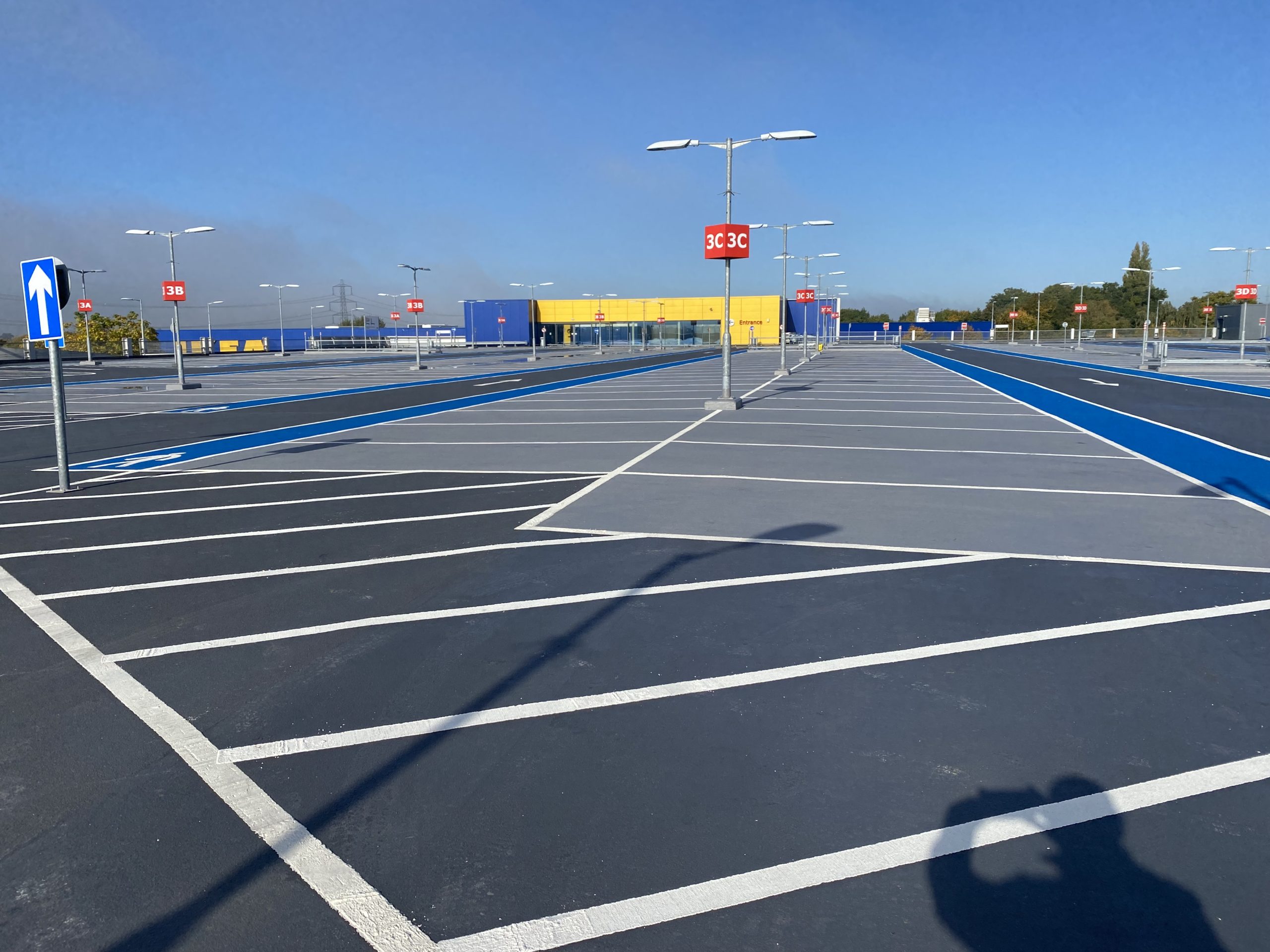 IKEA Reading Car Park Refurbishment