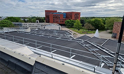 Warwick Uni Felt Roof
