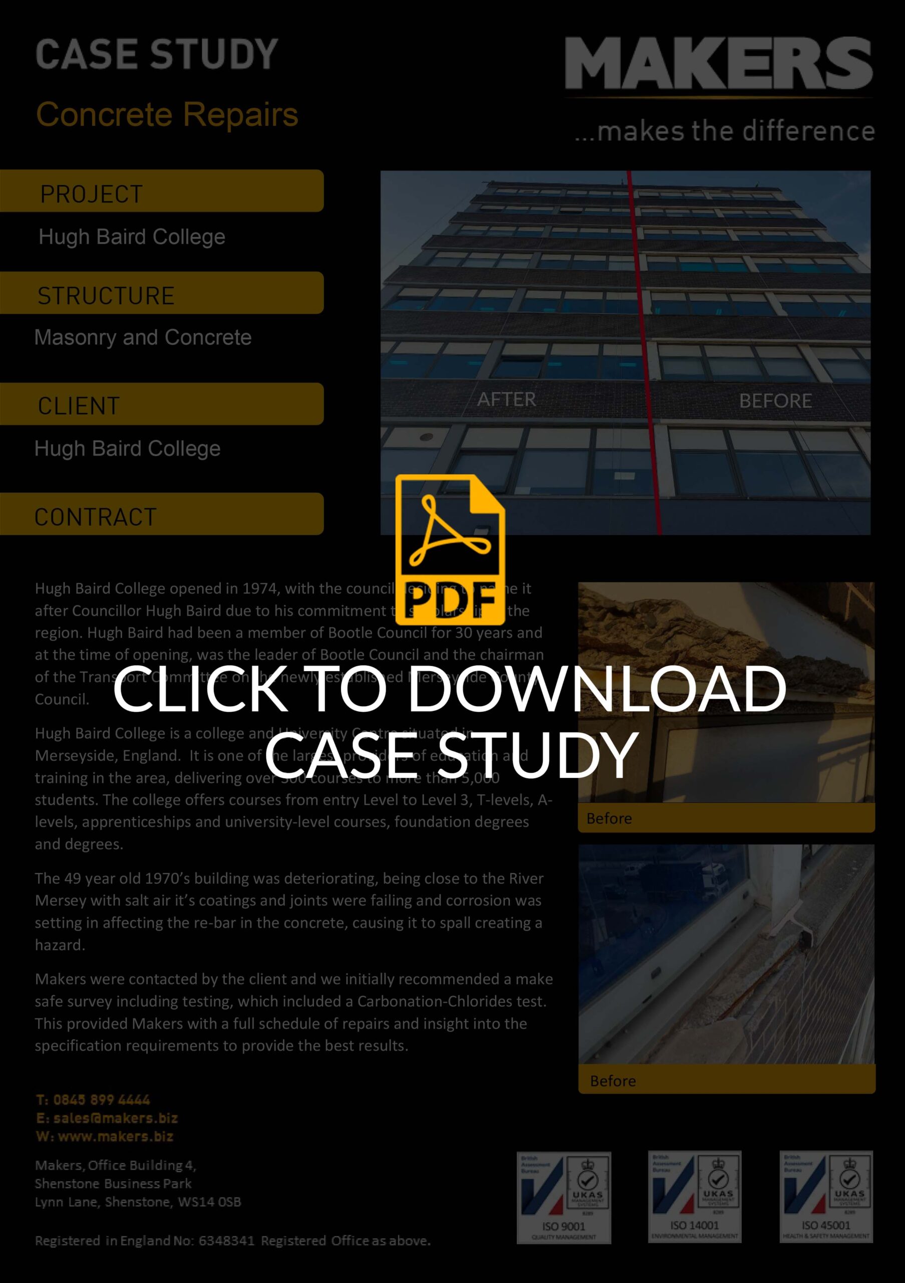 Hugh Baird College Case Study Icon image