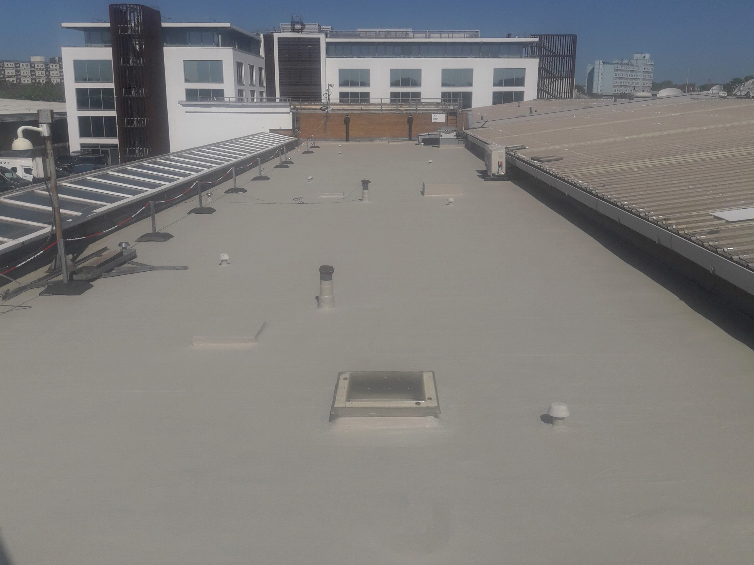 Battersea Studios Flat Roof Refurbishment