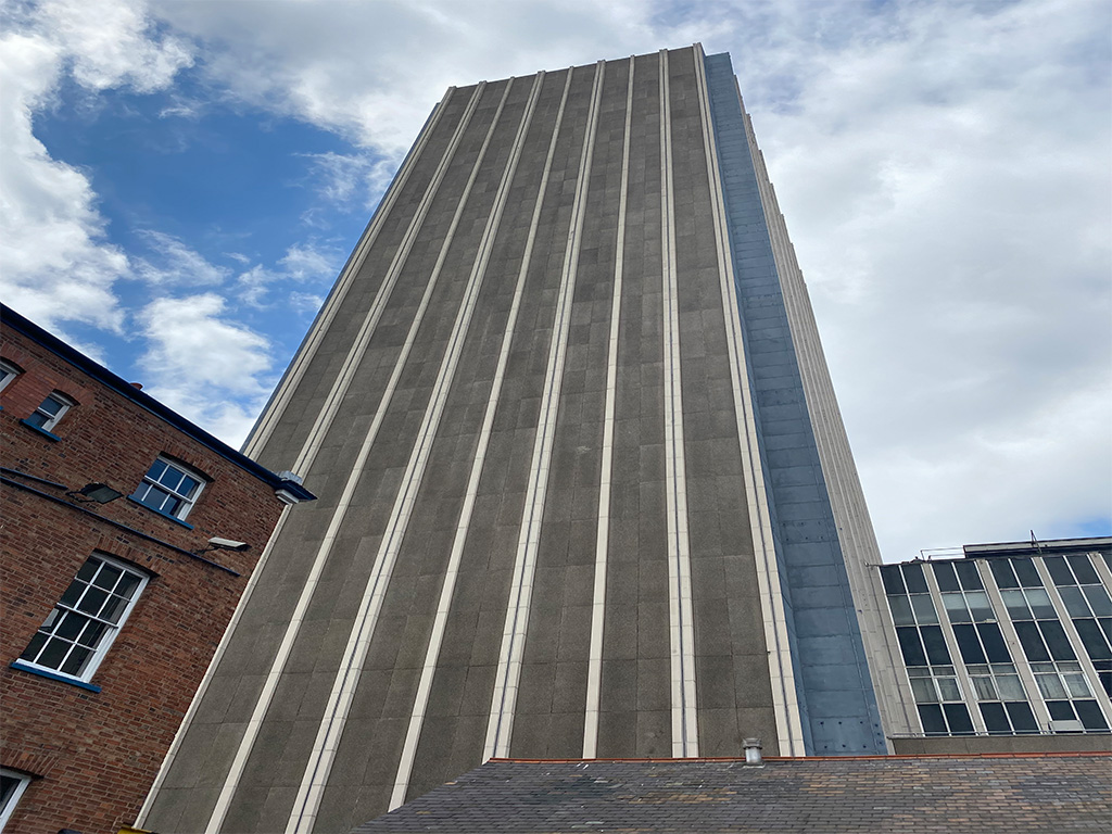 BT Leicester Cardinal Tower Structural Refurbishment