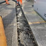 Metquarter Shopping Centre Roof - removing ballast