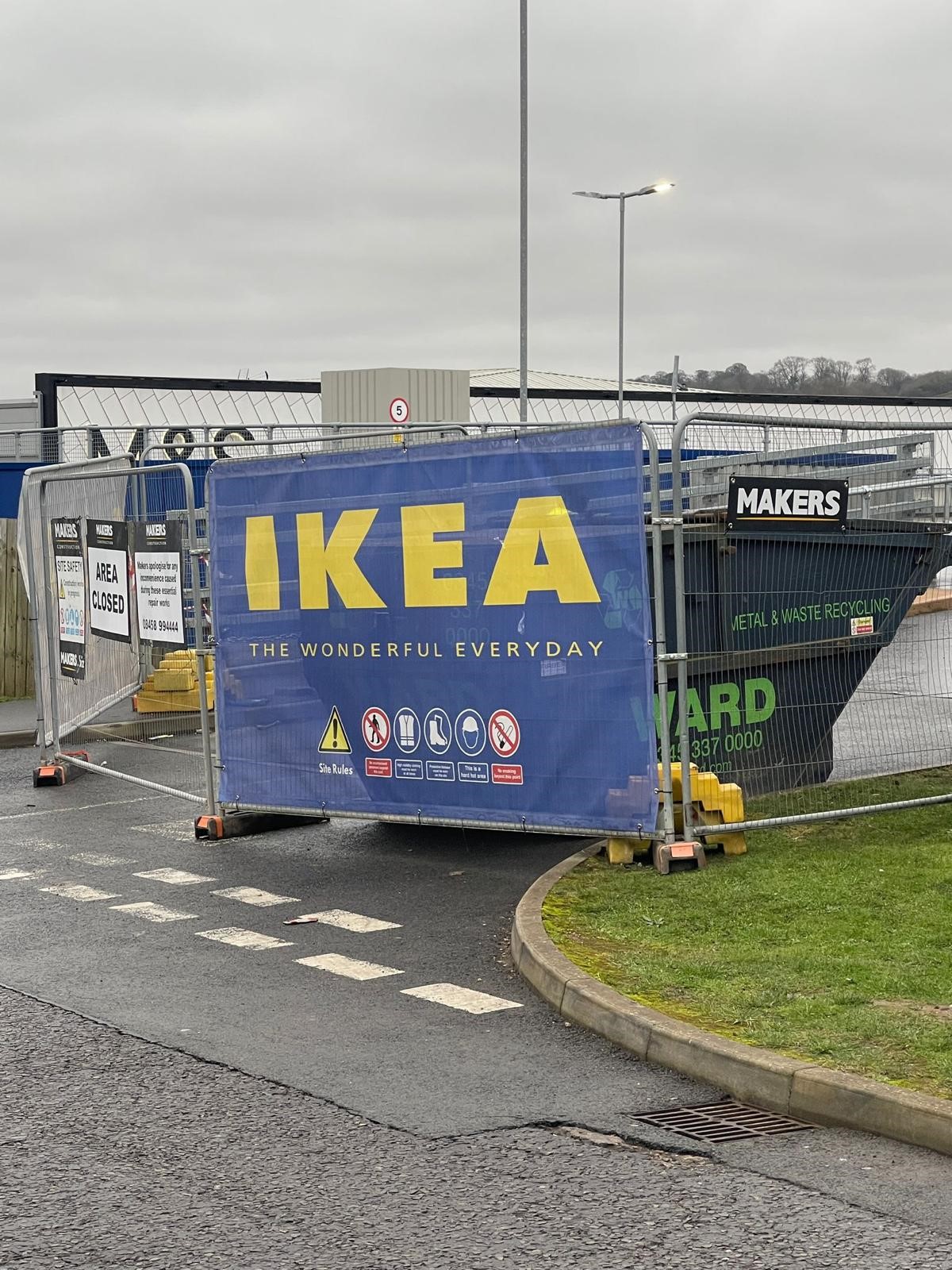 Ikea Car Park Refurbishment