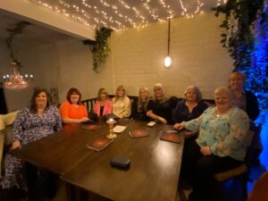 Girls at the Spiritualist Cocktail Bar in Lichfield