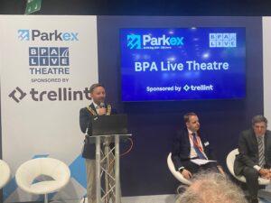 BPA President Stuart Harrison Opening the Event
