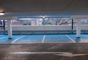 Frog Lane Multi Storey Car Park Lichfield - new parking bays