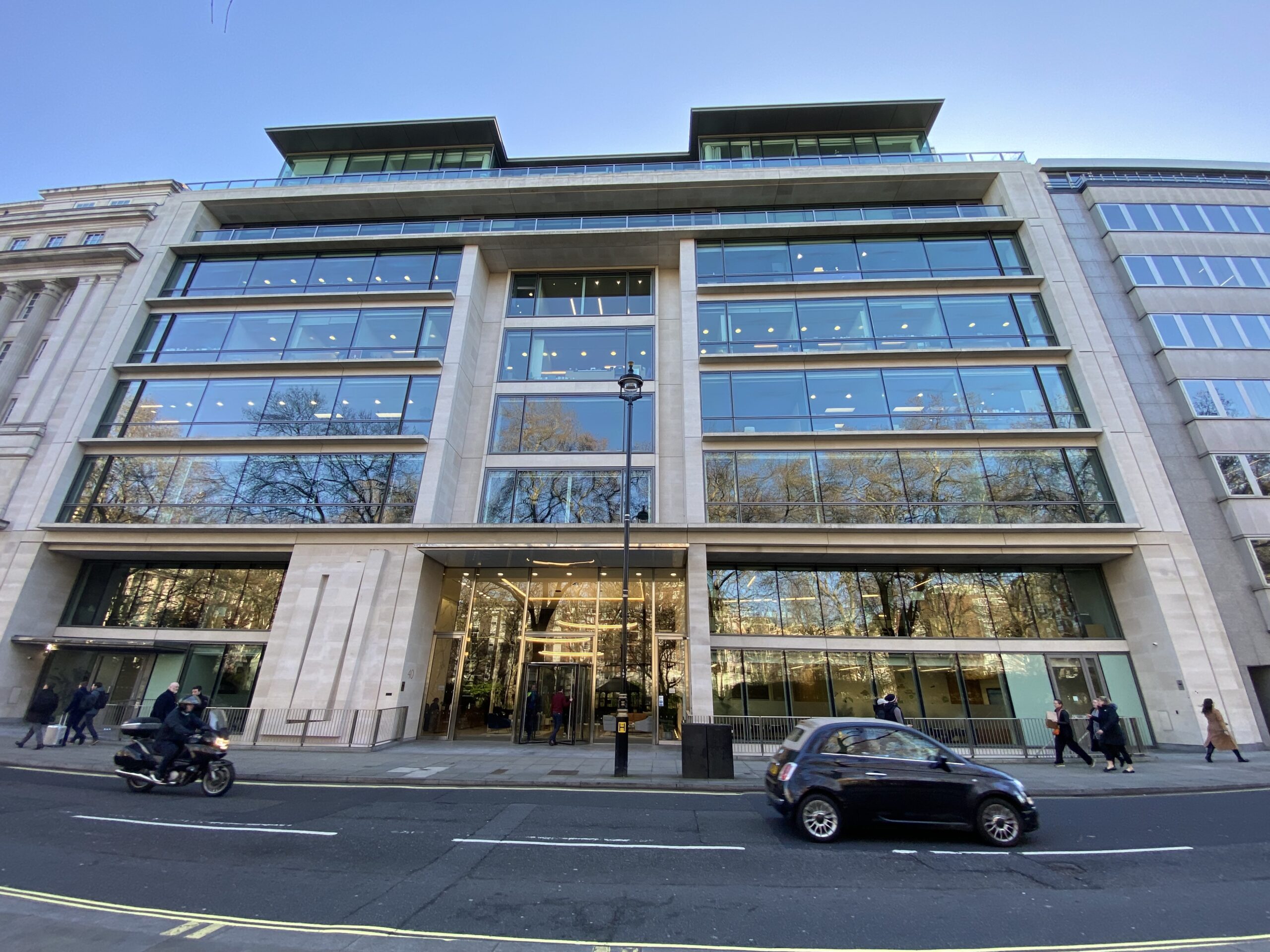 40 Portman Square London - Inverted Roof Refurbishment