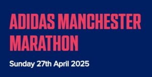 Adidas Manchester Marathon Sunday 27th April 2025 logo