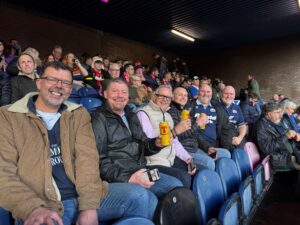 Makers & Omni Centre Teams enjoying the rugby