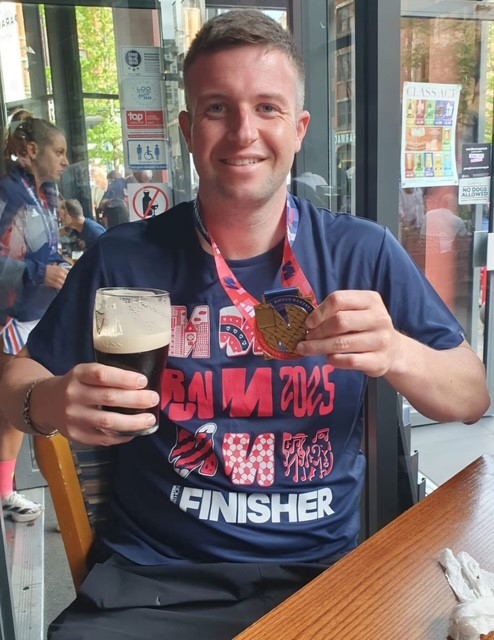Joe Marler Completes Manchester Marathon