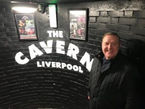 Micky at the Cavern Liverpool