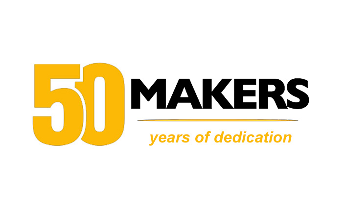 Makers 50 years of dedication