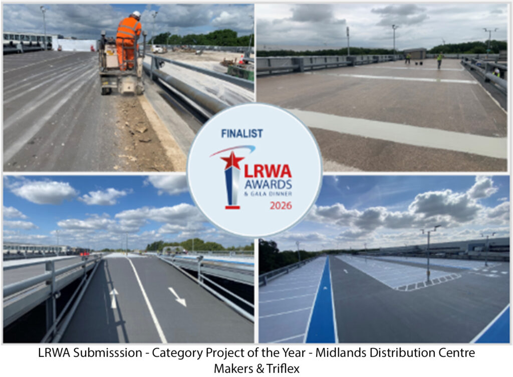 Midlands Distribution Centre Refurbishment listed as finalist in Project of the Year 2026 for LRWA Awards