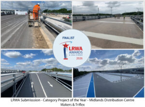 Midlands Distribution Centre Refurbishment listed as finalist in Project of the Year 2026 for LRWA Awards