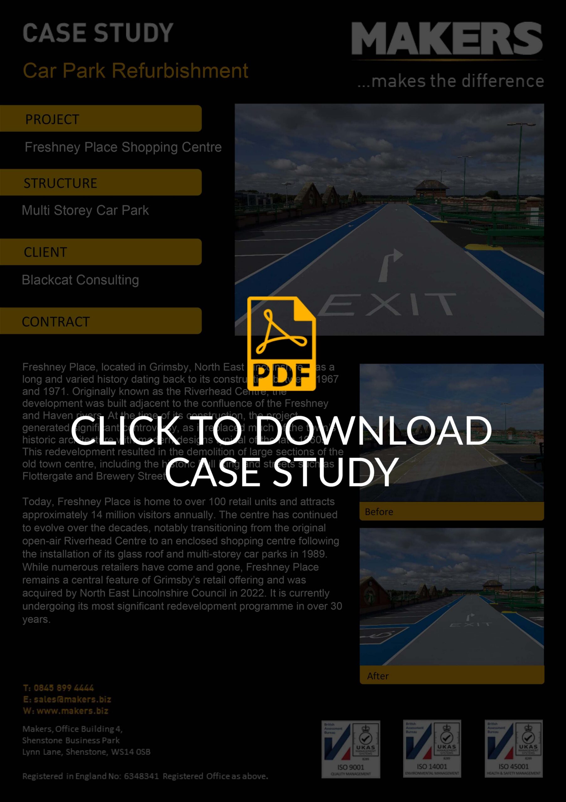 Freshney Place Car Park Refurbishment Case Study