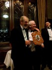 Tony presenting award to Peter Cowlard 2
