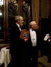 Tony presenting award to Peter Cowlard 3