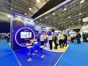 Exhibition stand at the Parkex Exhibition in Coventry