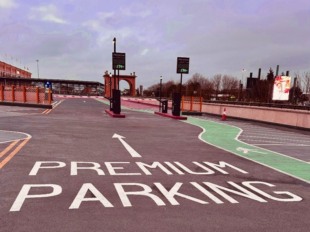 The Peel Car Park — Trafford Centre Manchester