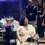Friends and Family celebrate Yvonnes 70th Birthday