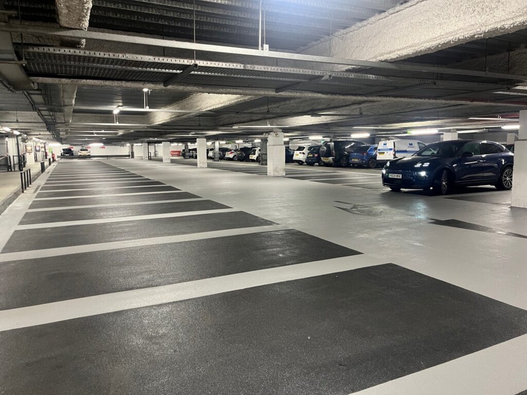 Mailbox Car Park Lower Ground Refurbishment