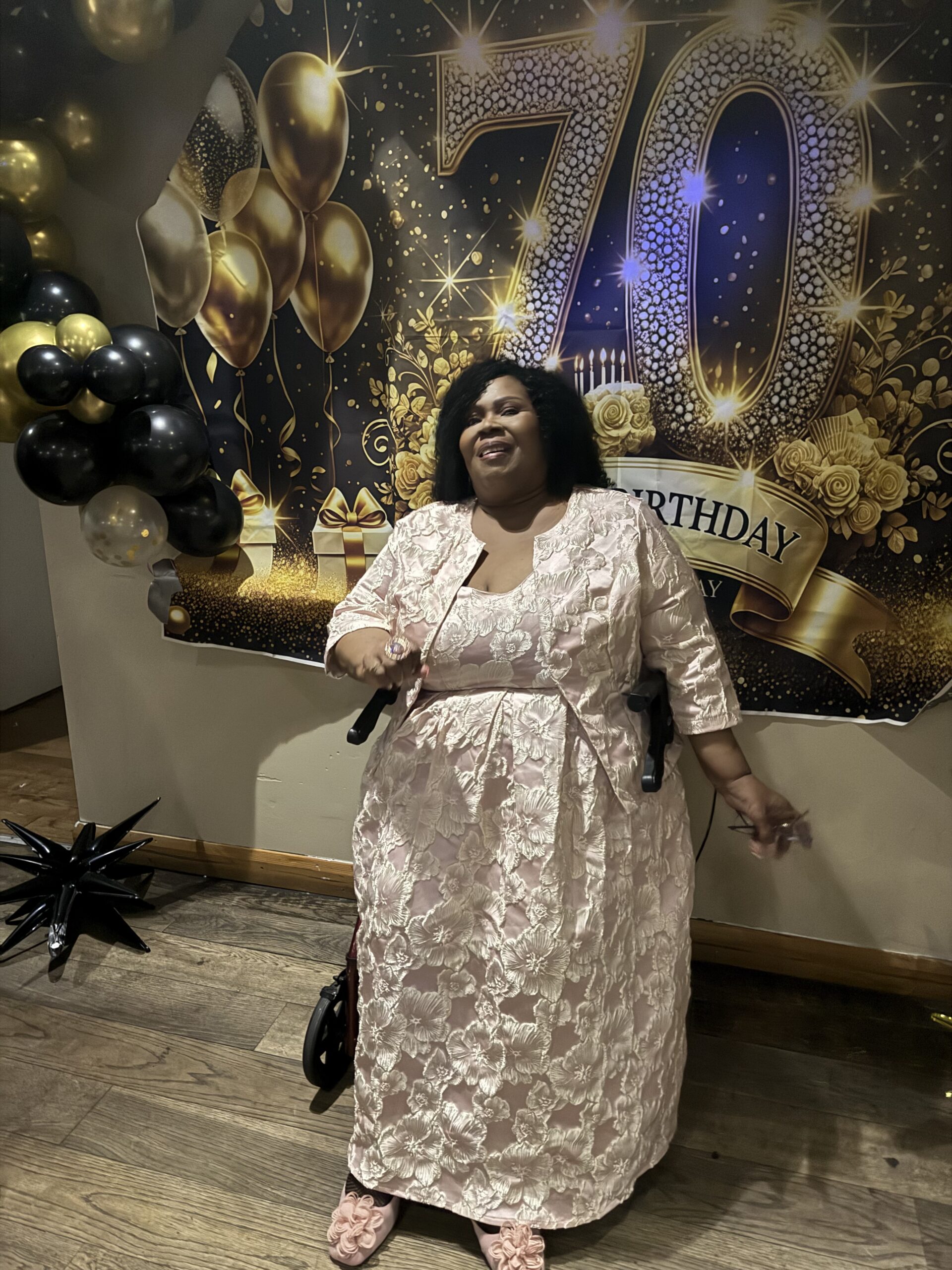 Yvonne Celebrating Her 70th Birthday